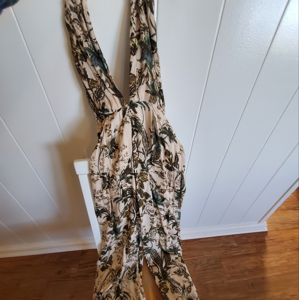 Free People Tropical Jumpsuit